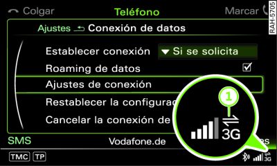 Configurar la conexión de datos